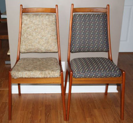 Mid Century Modern  Dining Chairs Project